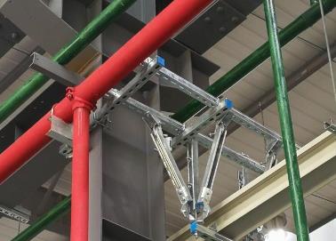 额济纳旗该抗震支架的整体式支吊架结构协调性好